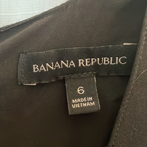 Banana republic black maxi handkerchief dress - Picture 2 of 5